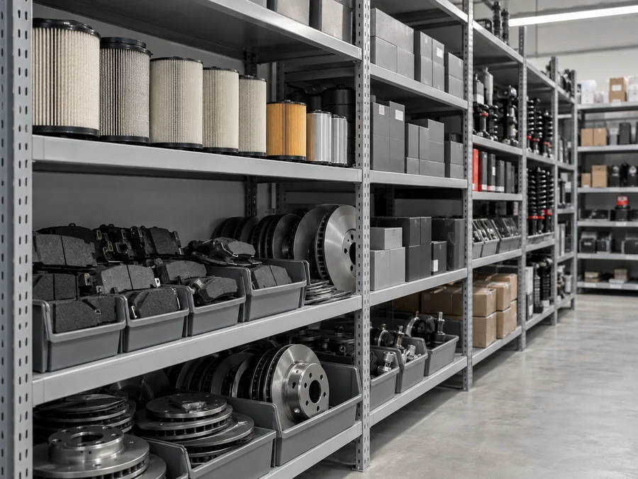 Chuang Qing Auto Parts parts warehouse