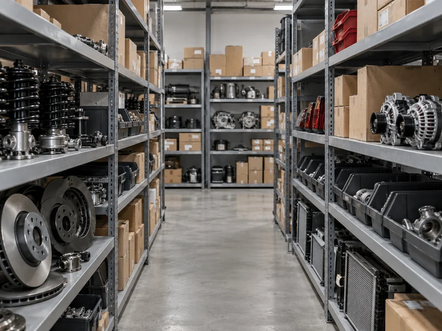 Chuang Qing Auto Parts distribution warehouse